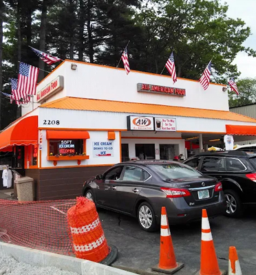 A&W Restaurant near Lake George Motel